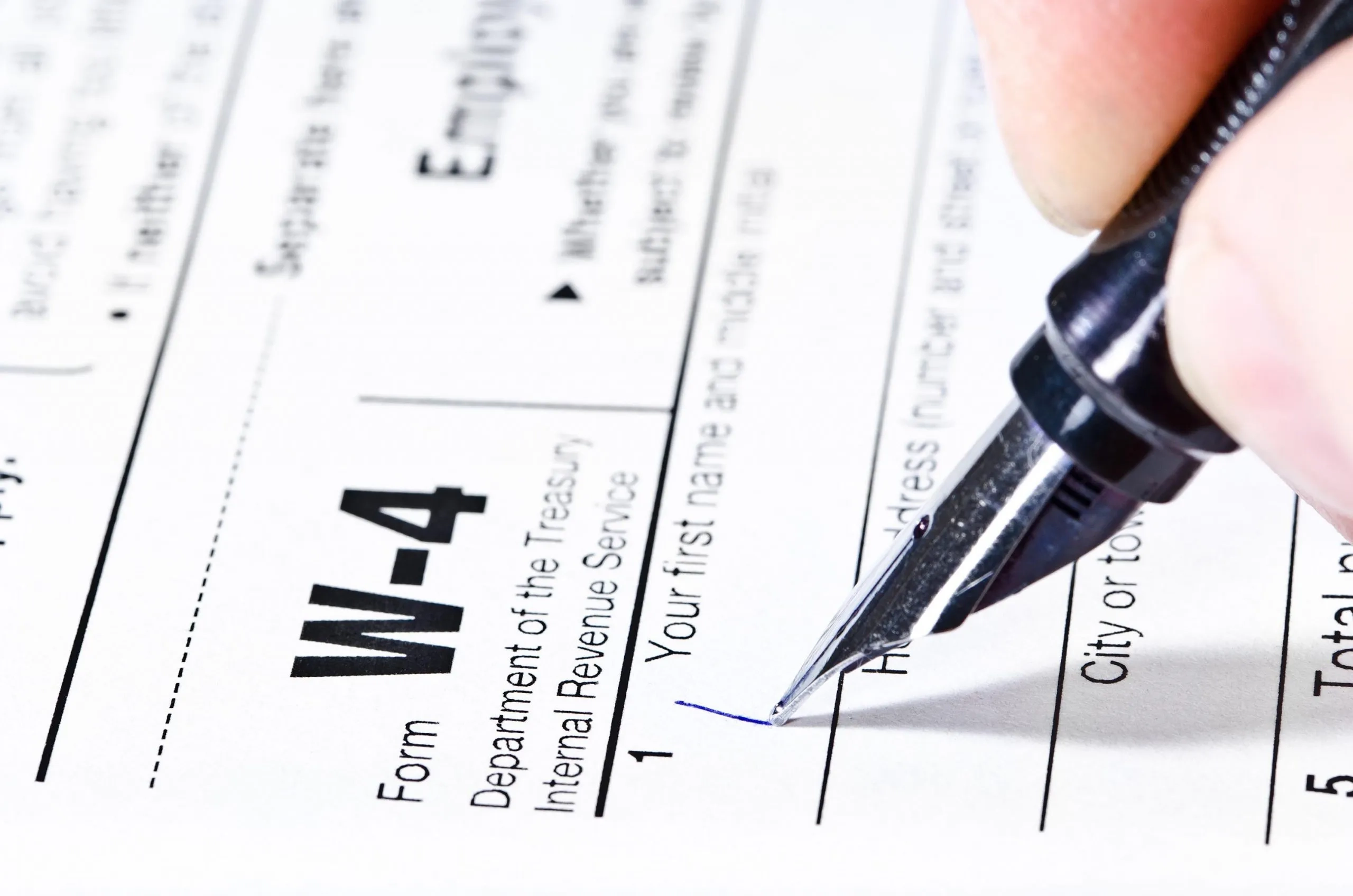 Federal W4 Form 2026 Online
