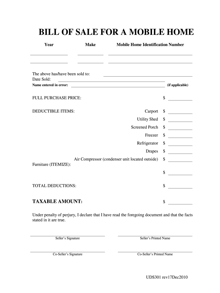 UDS301 Form Fill Online Printable Fillable Blank PdfFiller