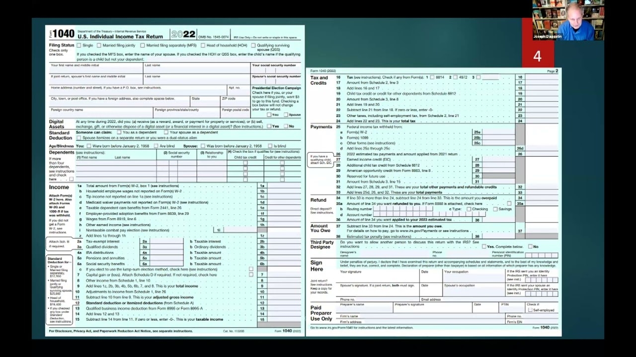 Understanding Form 1040 Individual Income Tax Return