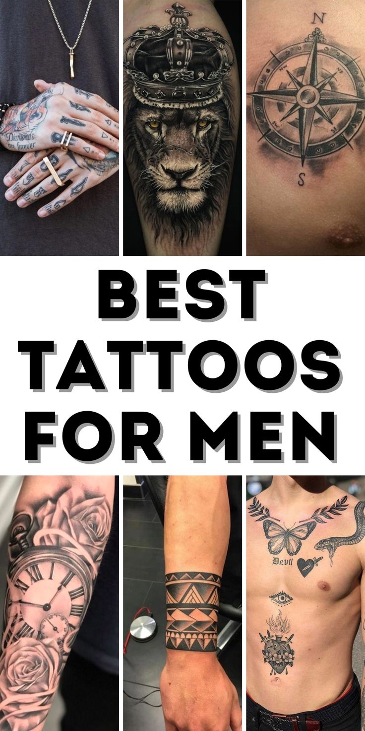 Unique Tattoo Ideas For Men Small Designs Hand Tattoos And Bold 