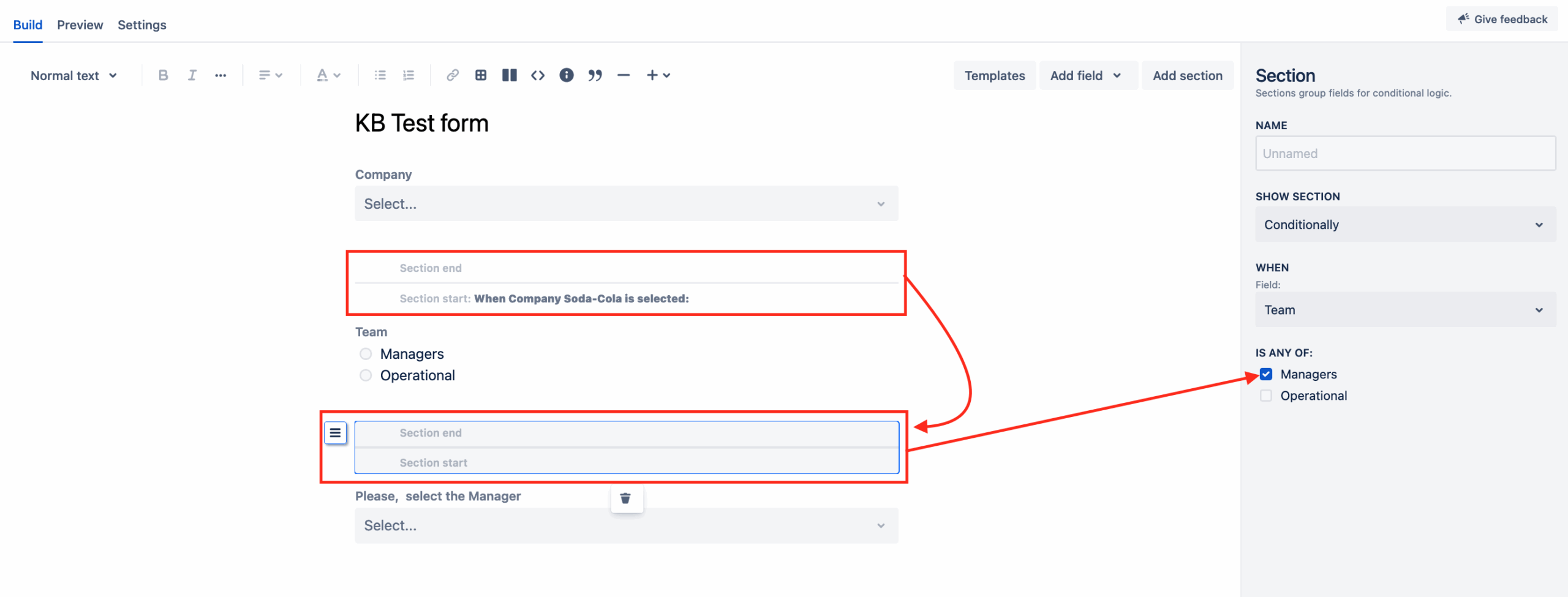 Use Forms To Set Conditional Fields In Service Projects Jira And 