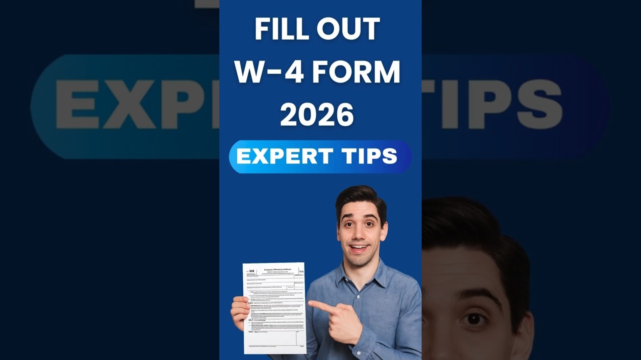 W 4 Form 2026 Explained Expert Tips shorts YouTube