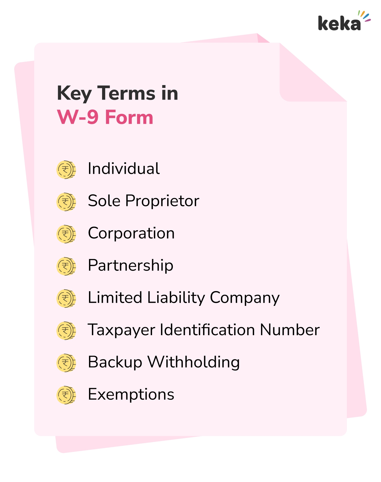 W 9 Form Meaning And How To Fill Keka