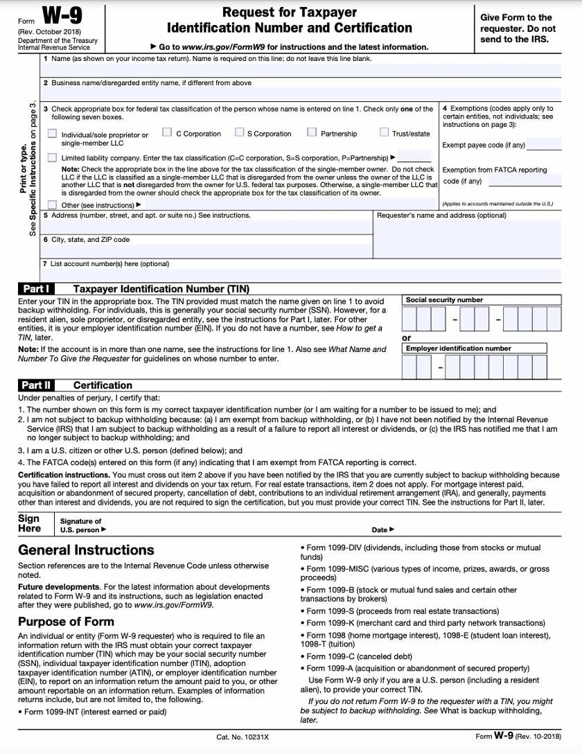 W 9 Vs 1099 Comparing IRS Contractor Tax Forms amp Use Cases