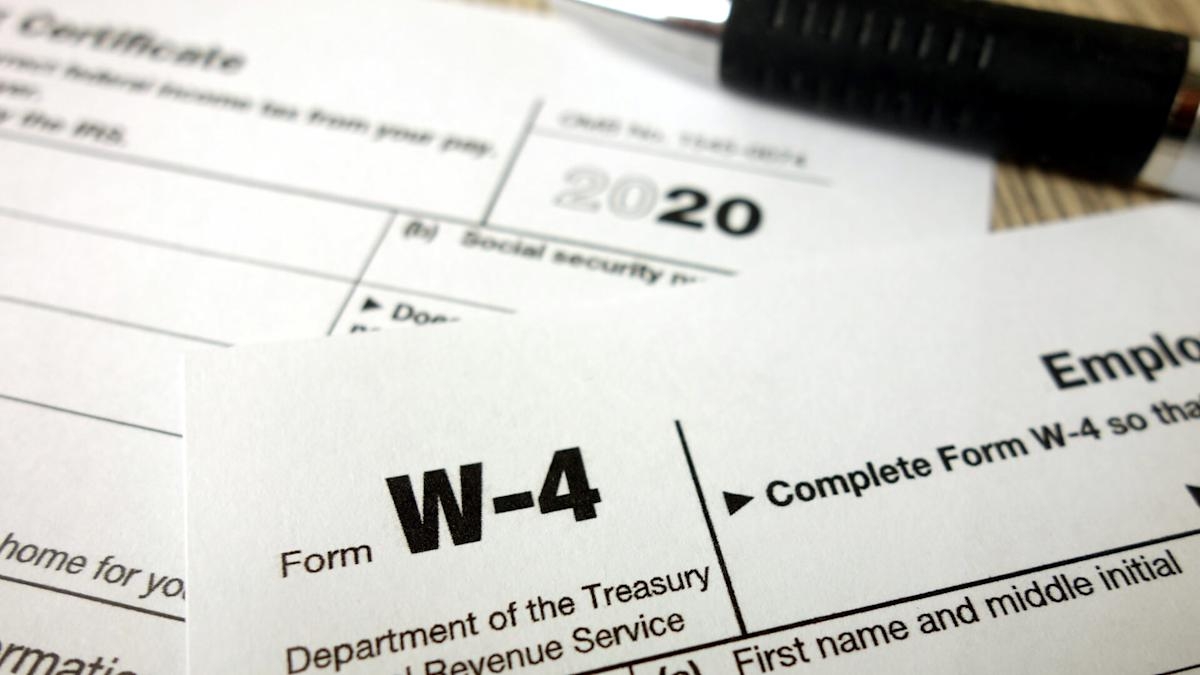 What Is A W 4 Form Your Guide