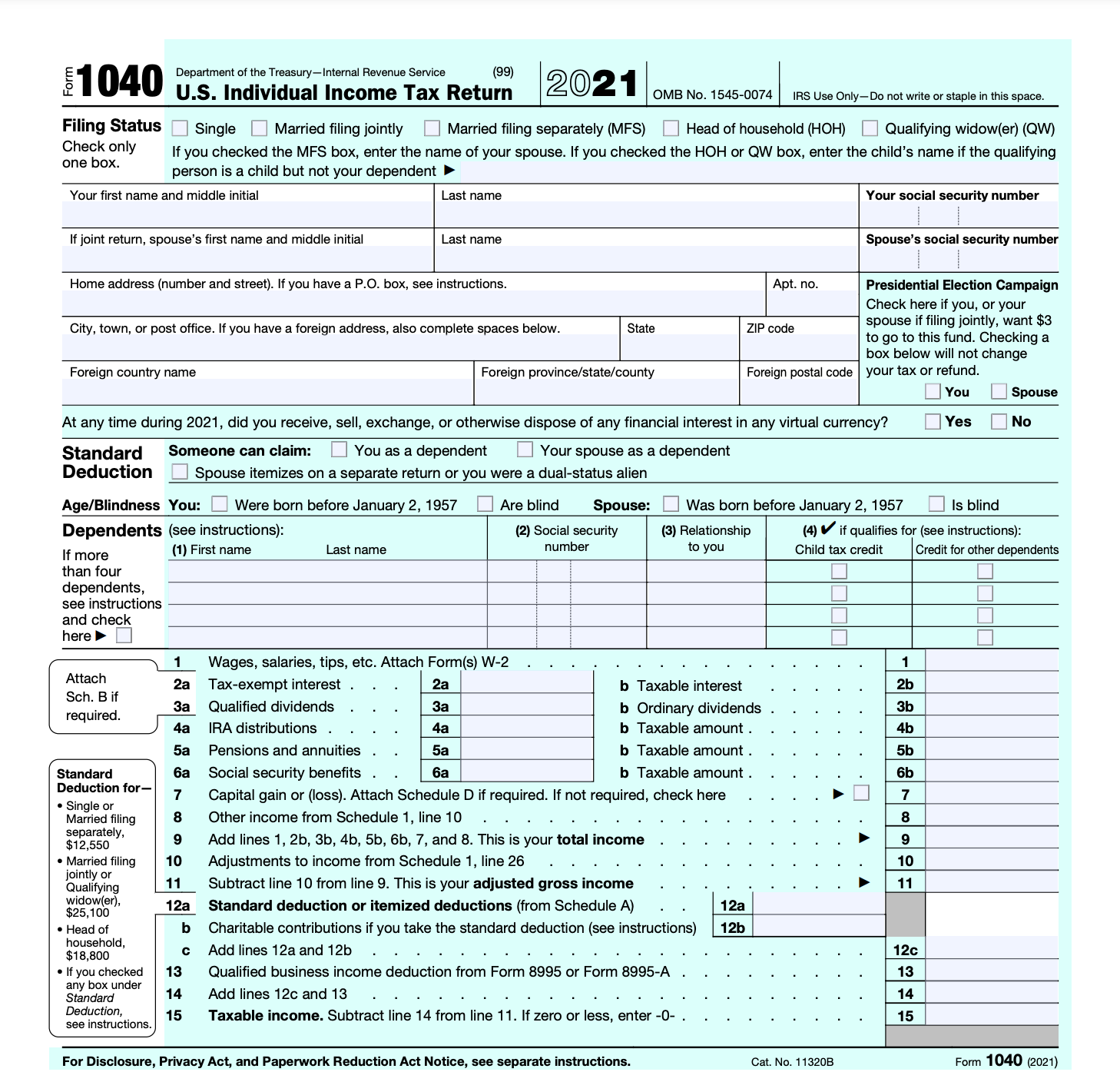 Irs Form Estate Tax Return