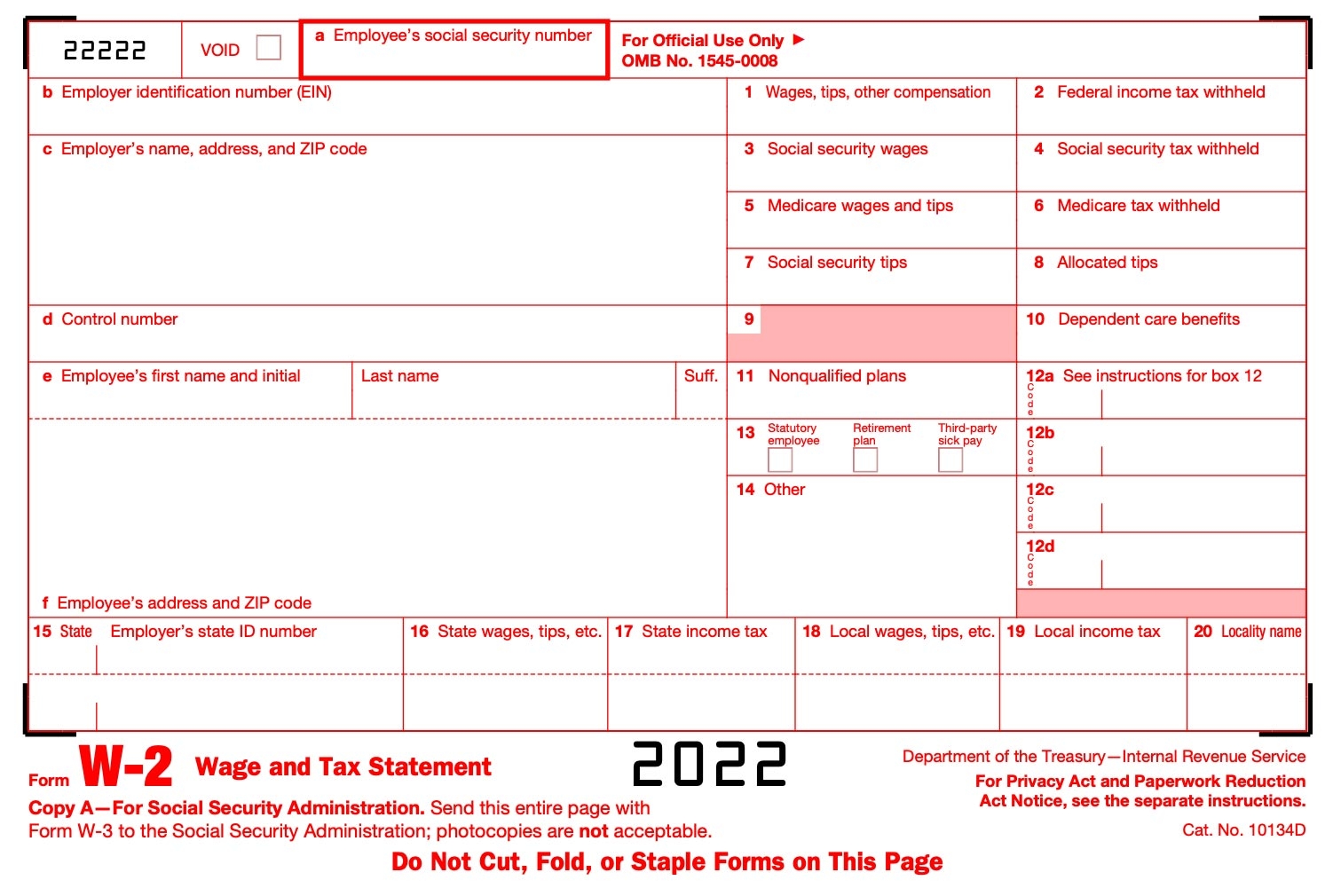 What Is IRS Form W 2 