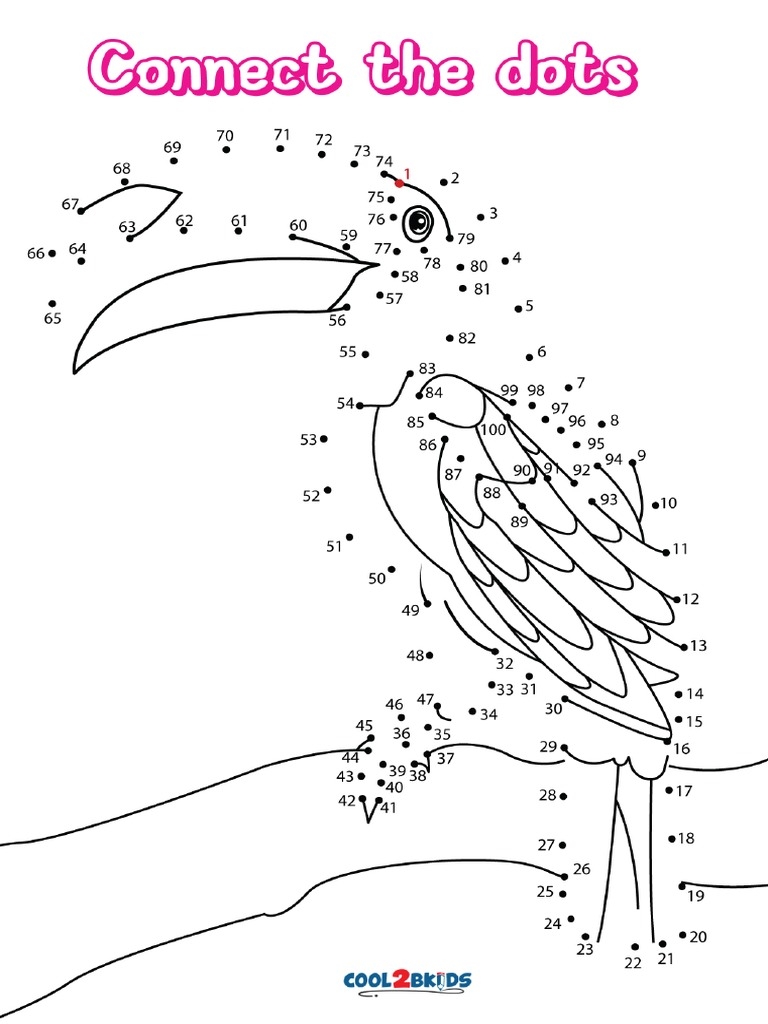1 100 Dot To Dot Printables PDF Worksheets Library