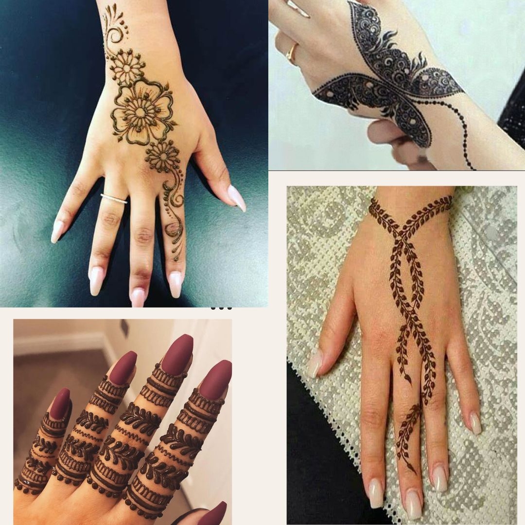 100 Simple Mehndi Designs For Beginners