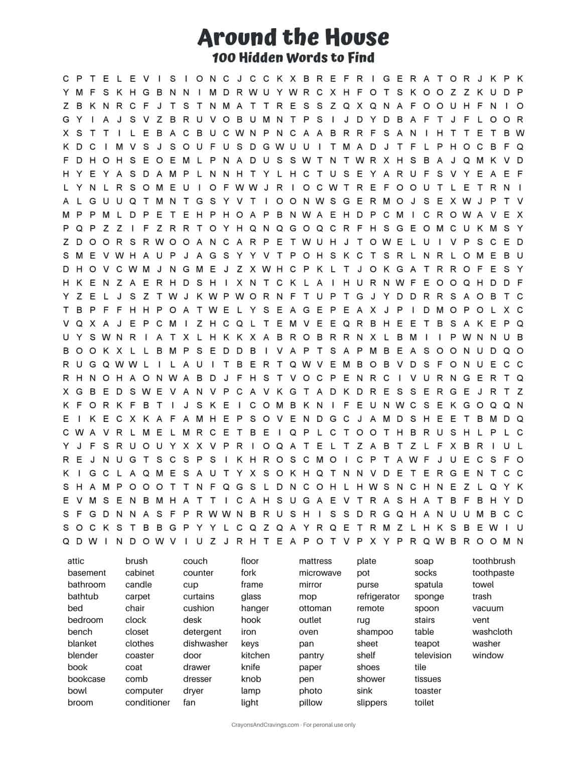 Free Printable Word Puzzles Adults