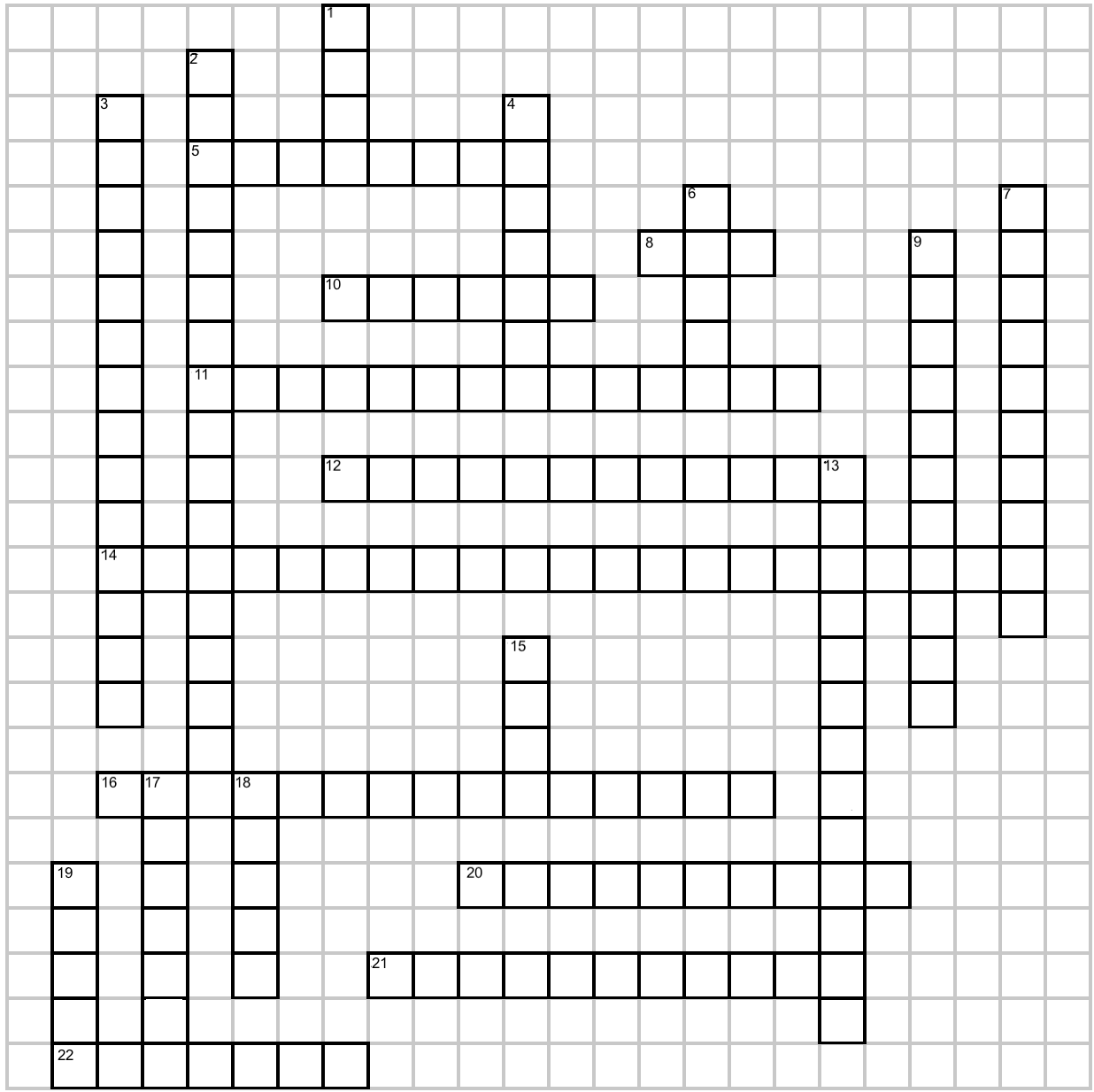 11 1 Crossword The Point