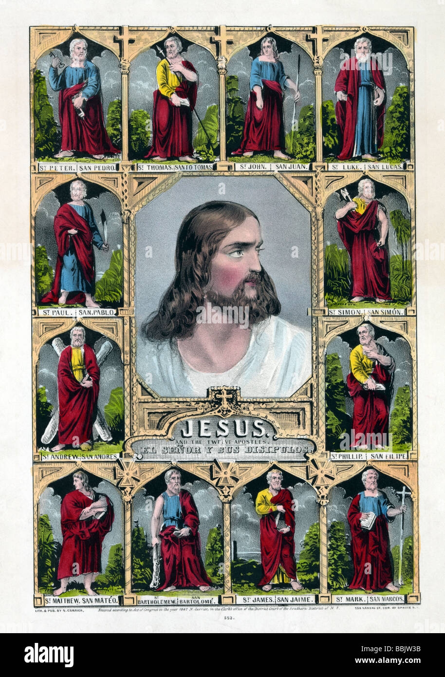 12 Apostles Jesus Hi res Stock Photography And Images Alamy