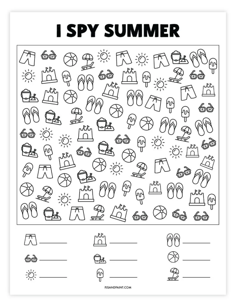 Free Printable Fun Worksheets For Kids