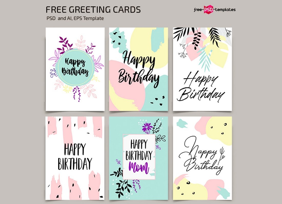 Free Printable Greeting Card Templates
