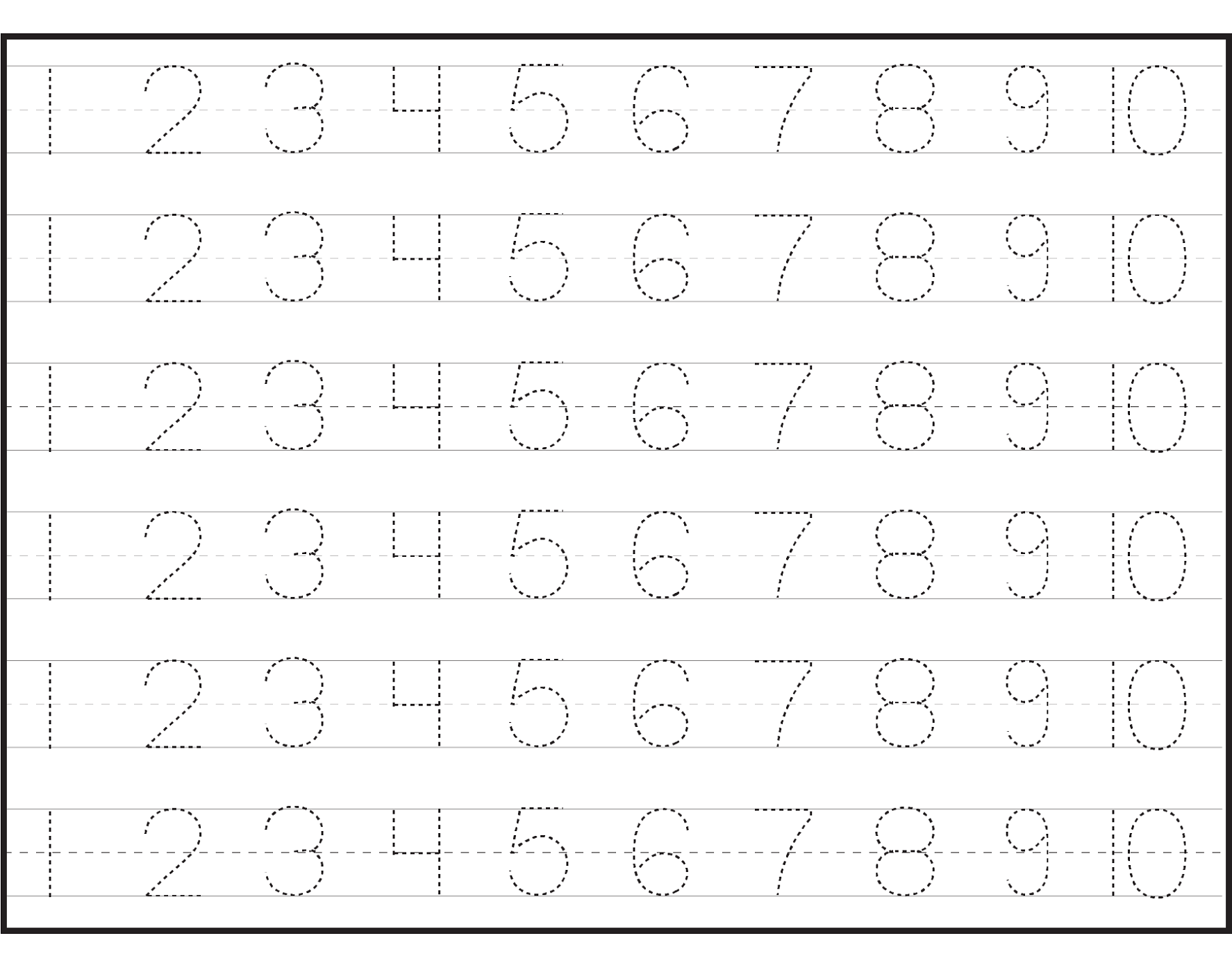 3 Free Preschool Number Worksheets 1 10 Freebie Finding Mom 