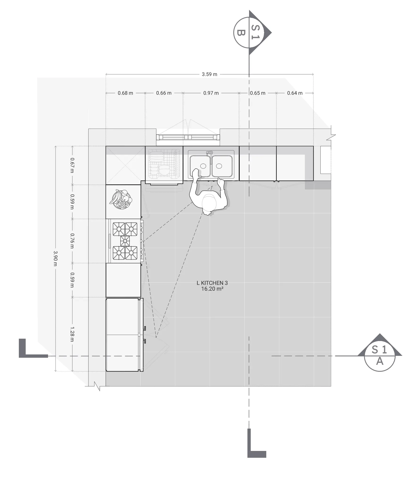 4 Kitchen Layouts Templates For Interior Designers Rayon