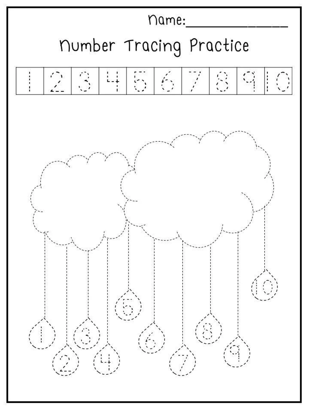 Free Printable Preschool Spring Worksheets