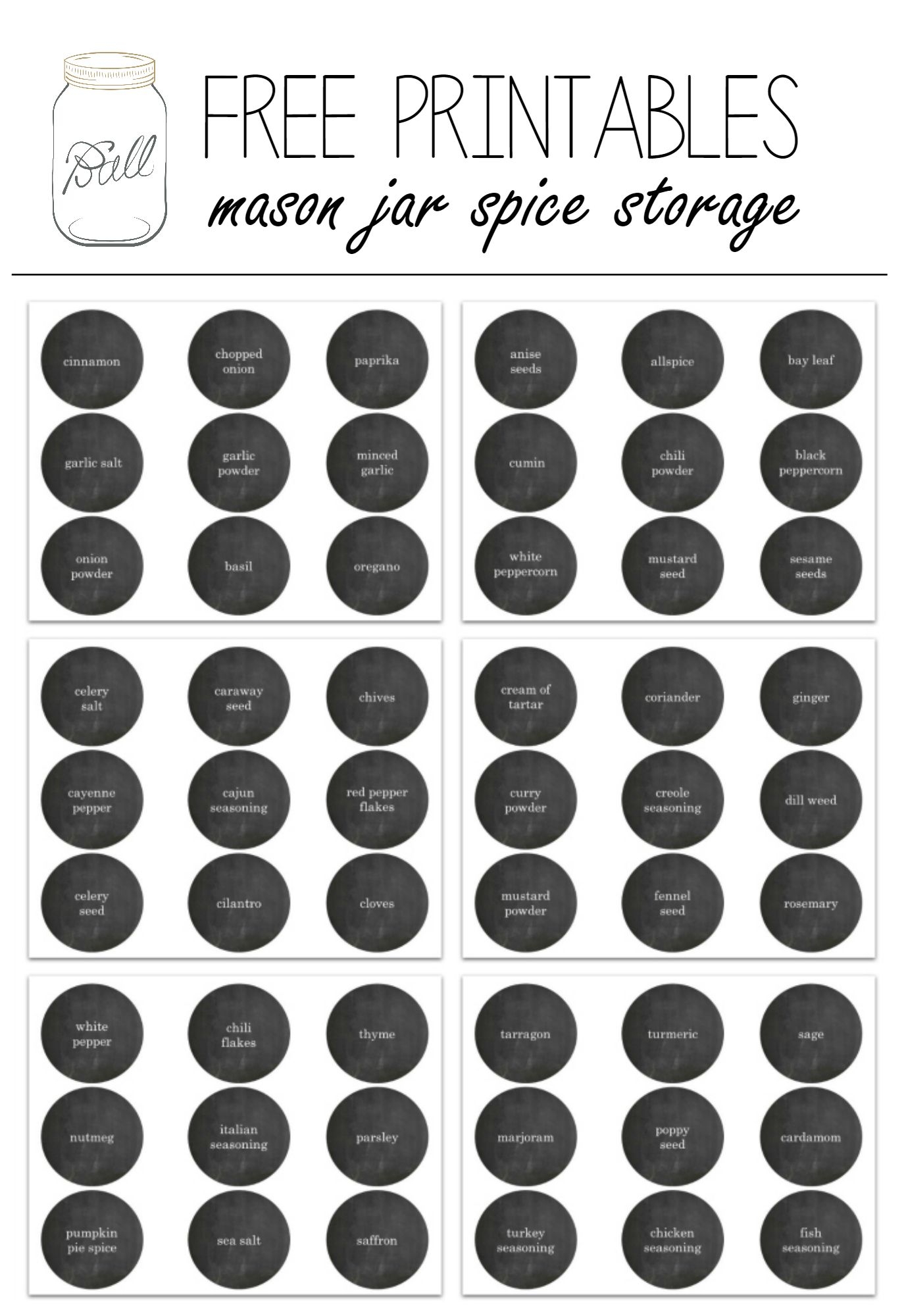 9 Jar Labels Ideas Jar Labels Labels Printable Labels