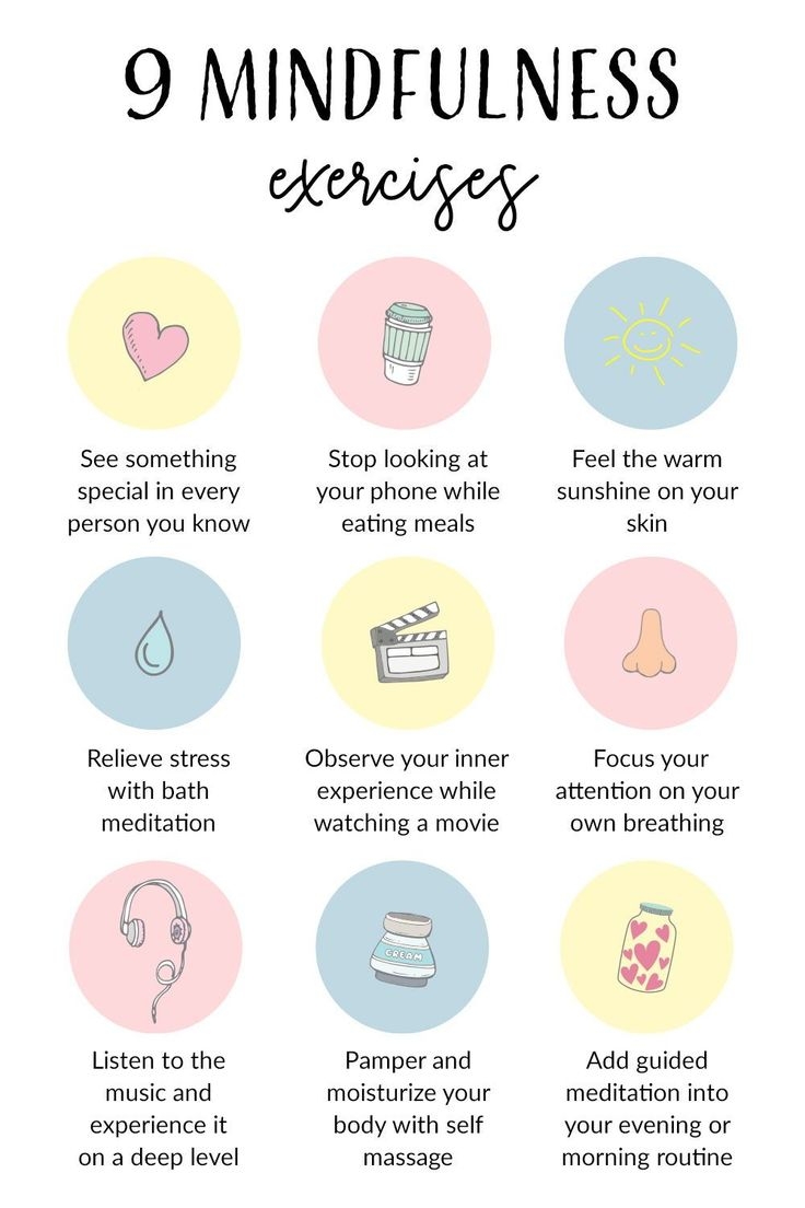 9 Powerful Mindfulness Exercises Free Printable 
