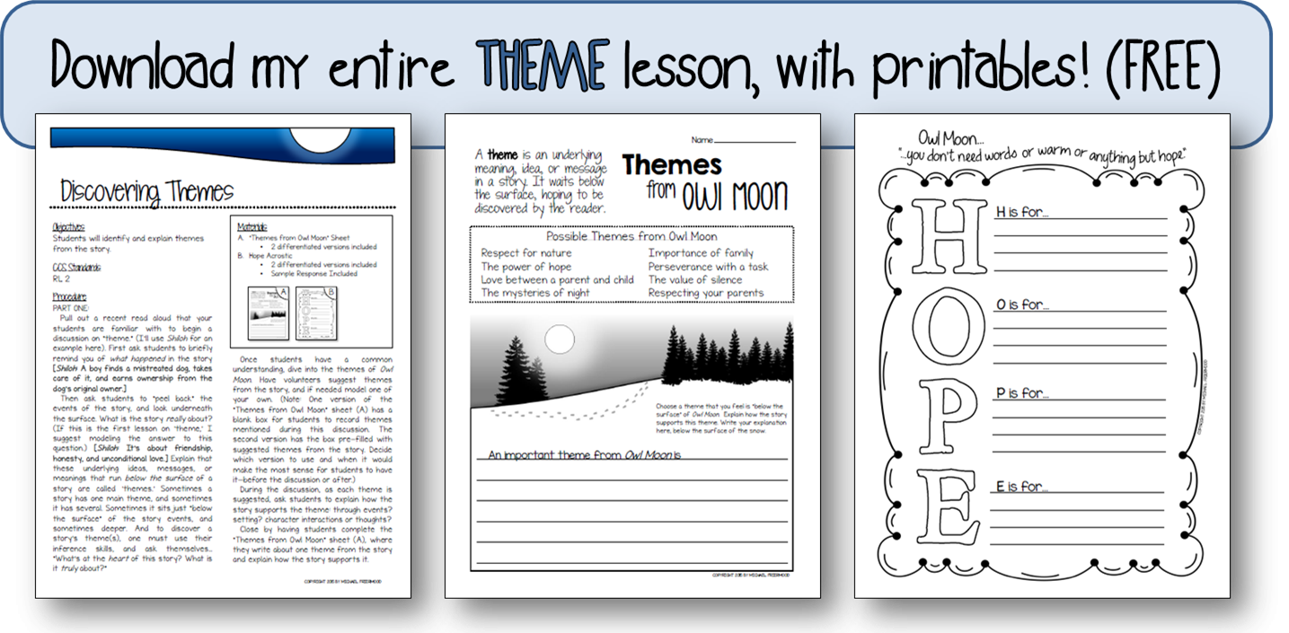 A Lesson On Theme