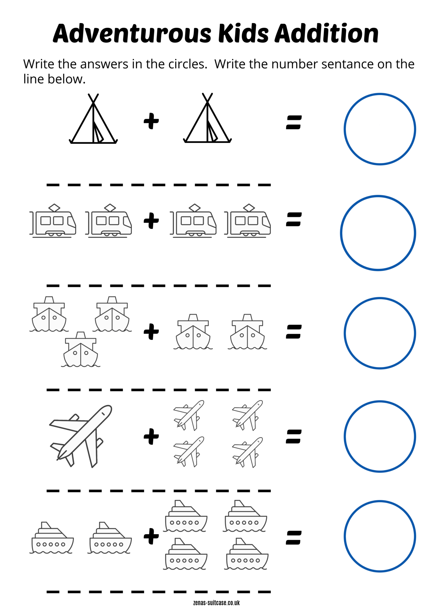 Printable Activities For 5 Year Olds