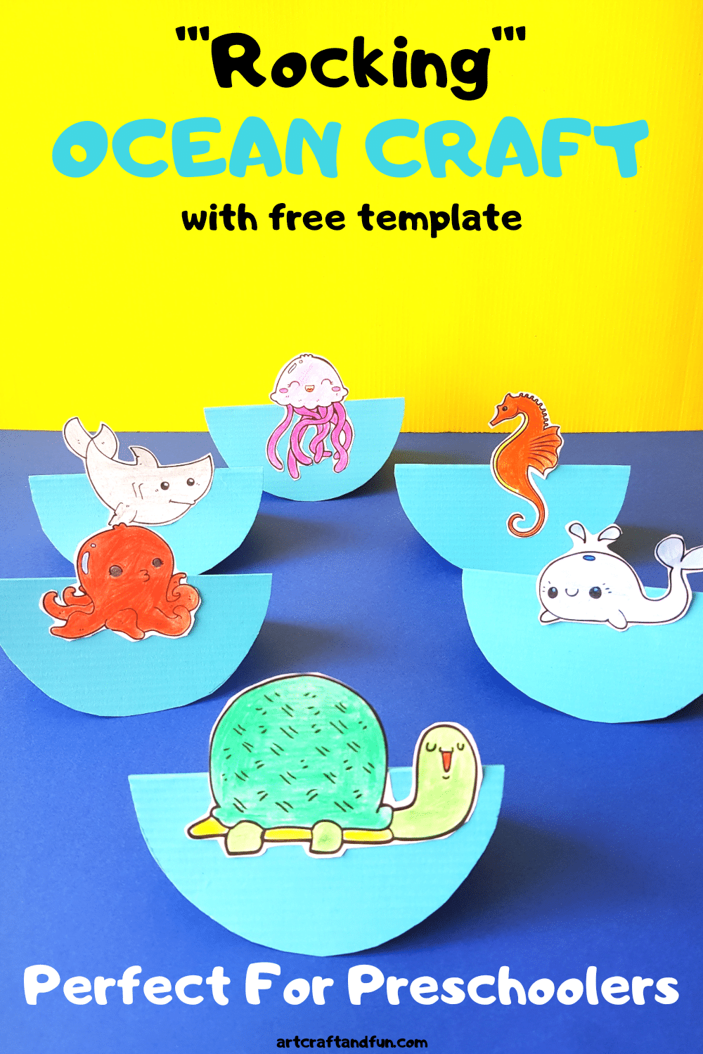 Adorable Ocean Craft For Preschoolers 