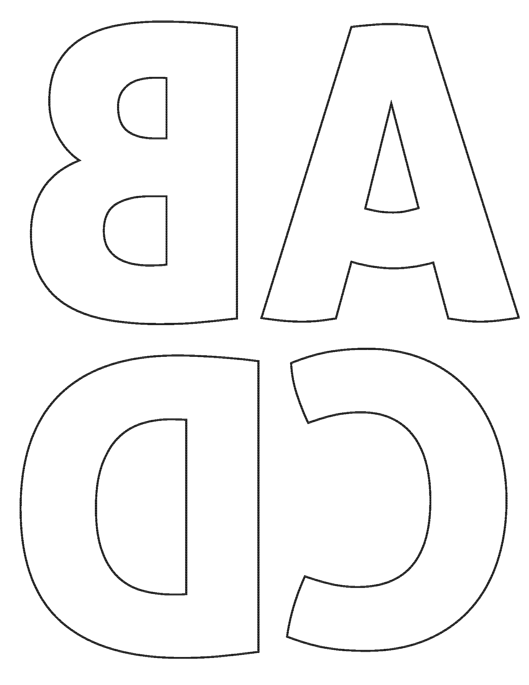 Alphabet Appliqu Letters Sewing Downloadable Pattern My 