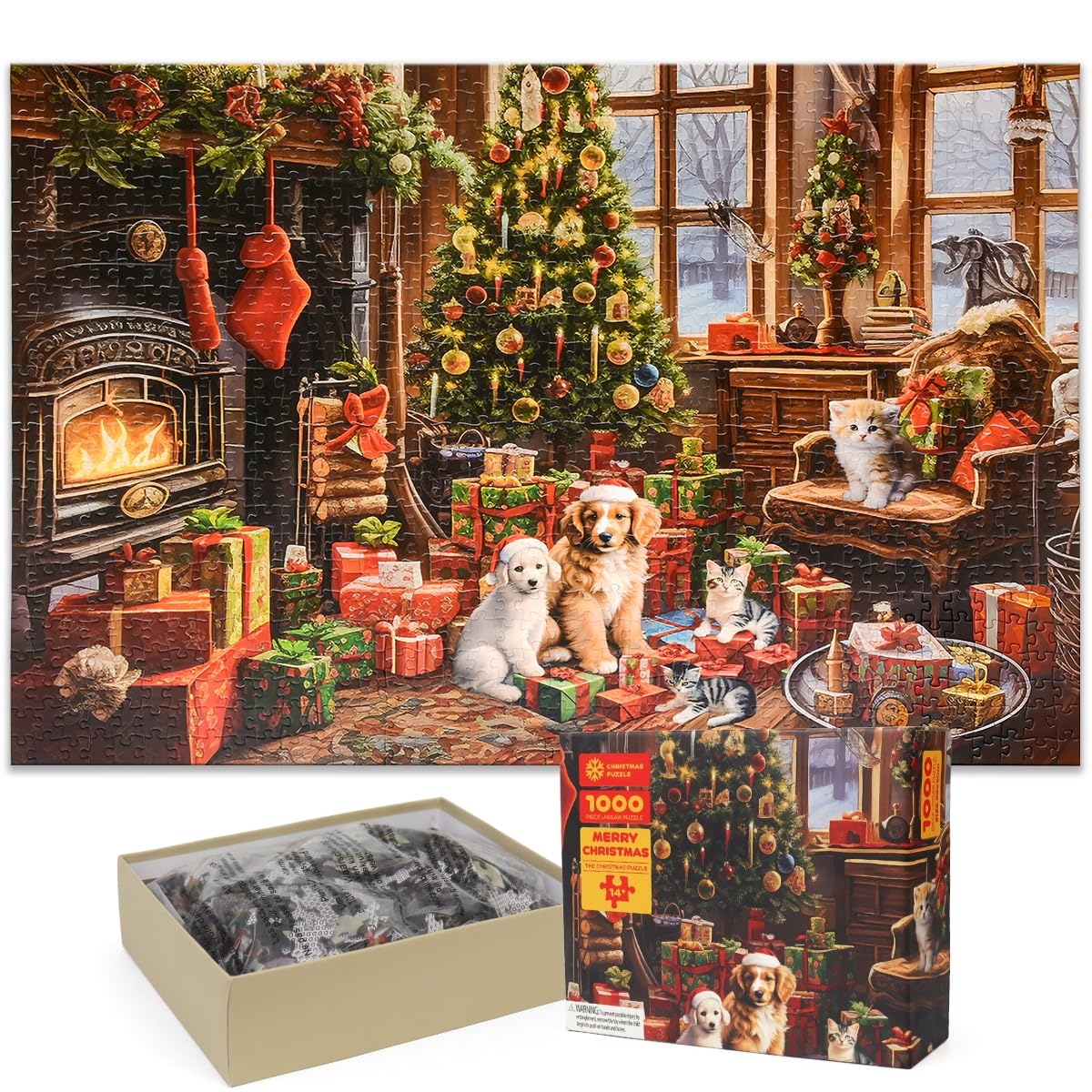 Amazon Christmas Jigsaw With 1 1 Reference Poster 27 5 X 