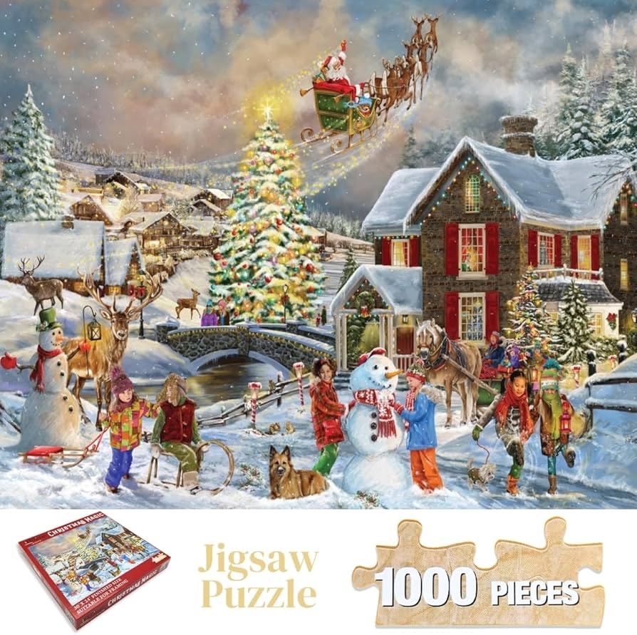 Christmas Themed Puzzles For Adults