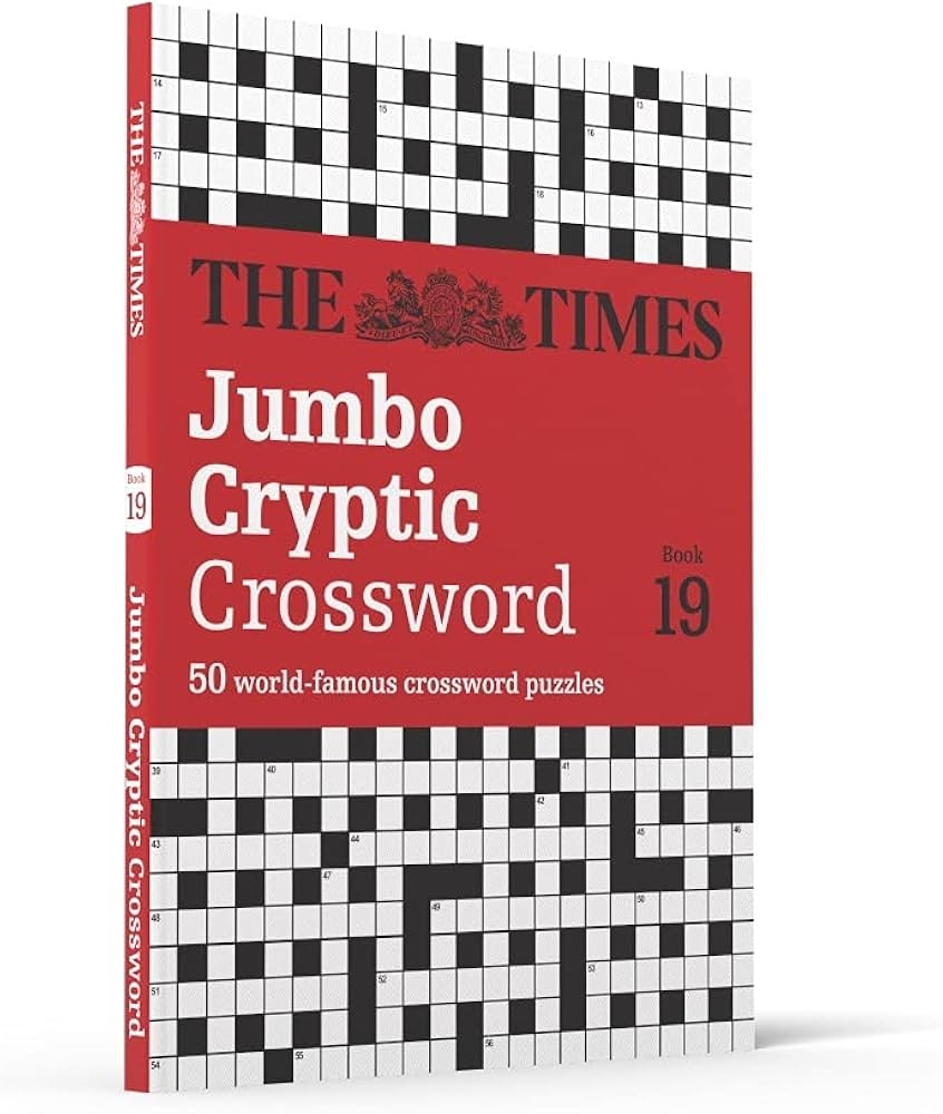 Jumbo Crossword Puzzle Books