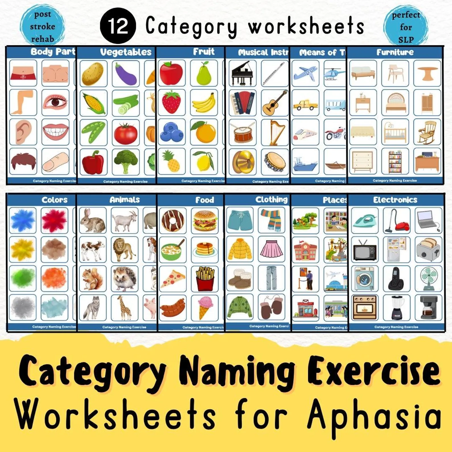 Printable Source For Aphasia