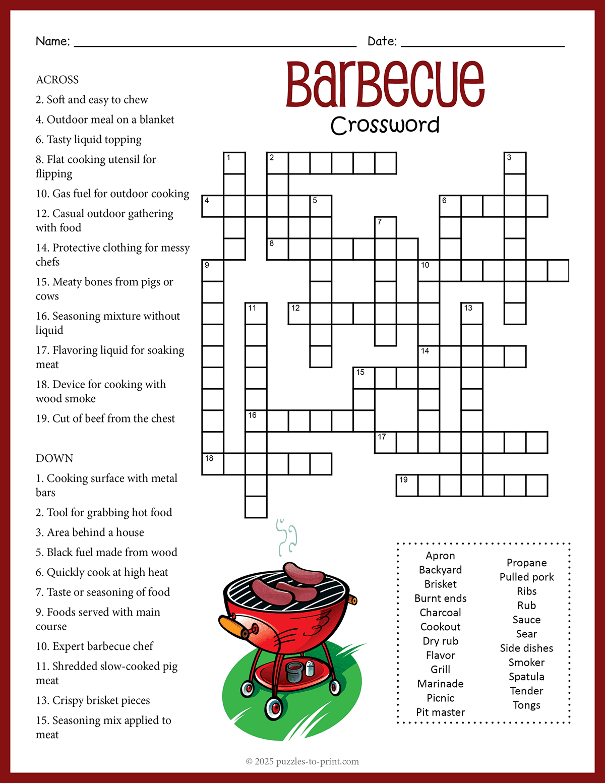 Expert Crossword Puzzles Printable