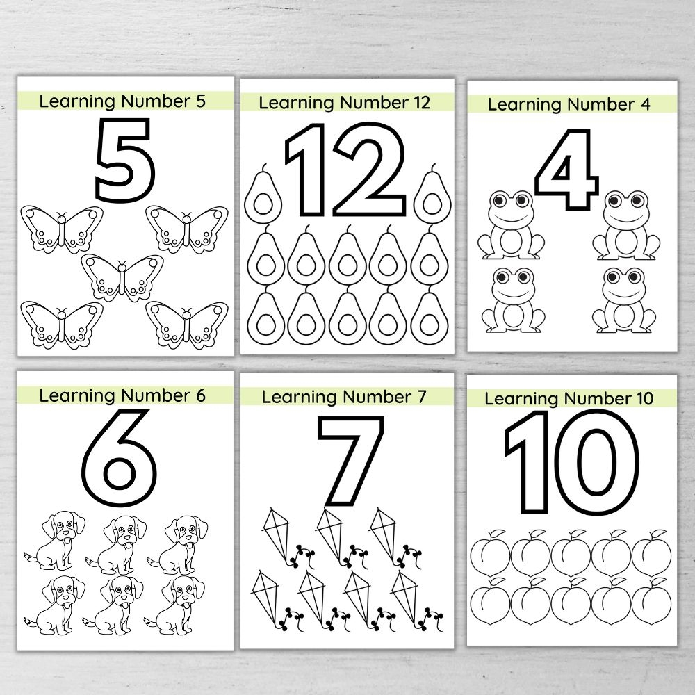 Basic Math Worksheets For 3 To 4 year olds Helloprintable