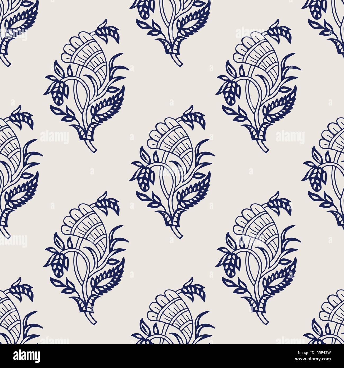 Block Print Pattern Hi res Stock Photography And Images Alamy