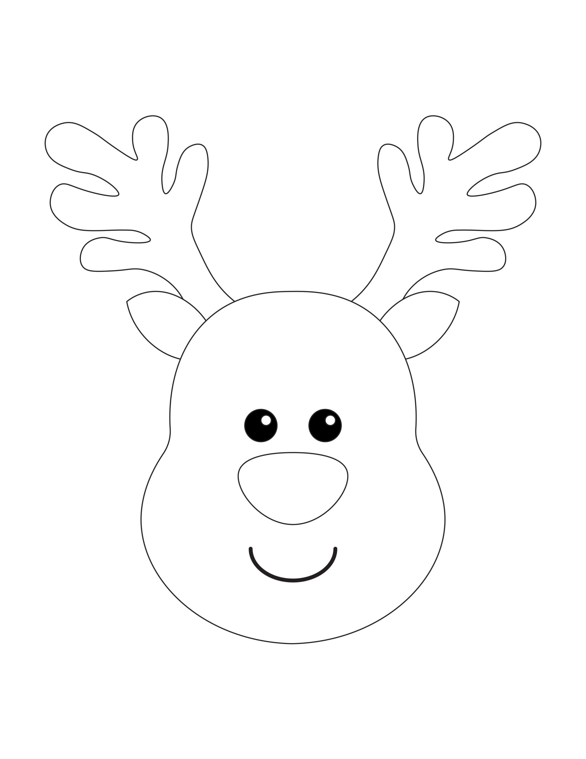 Buy Reindeer Cut Out Template 2026 Reindeer Template 24 Free 