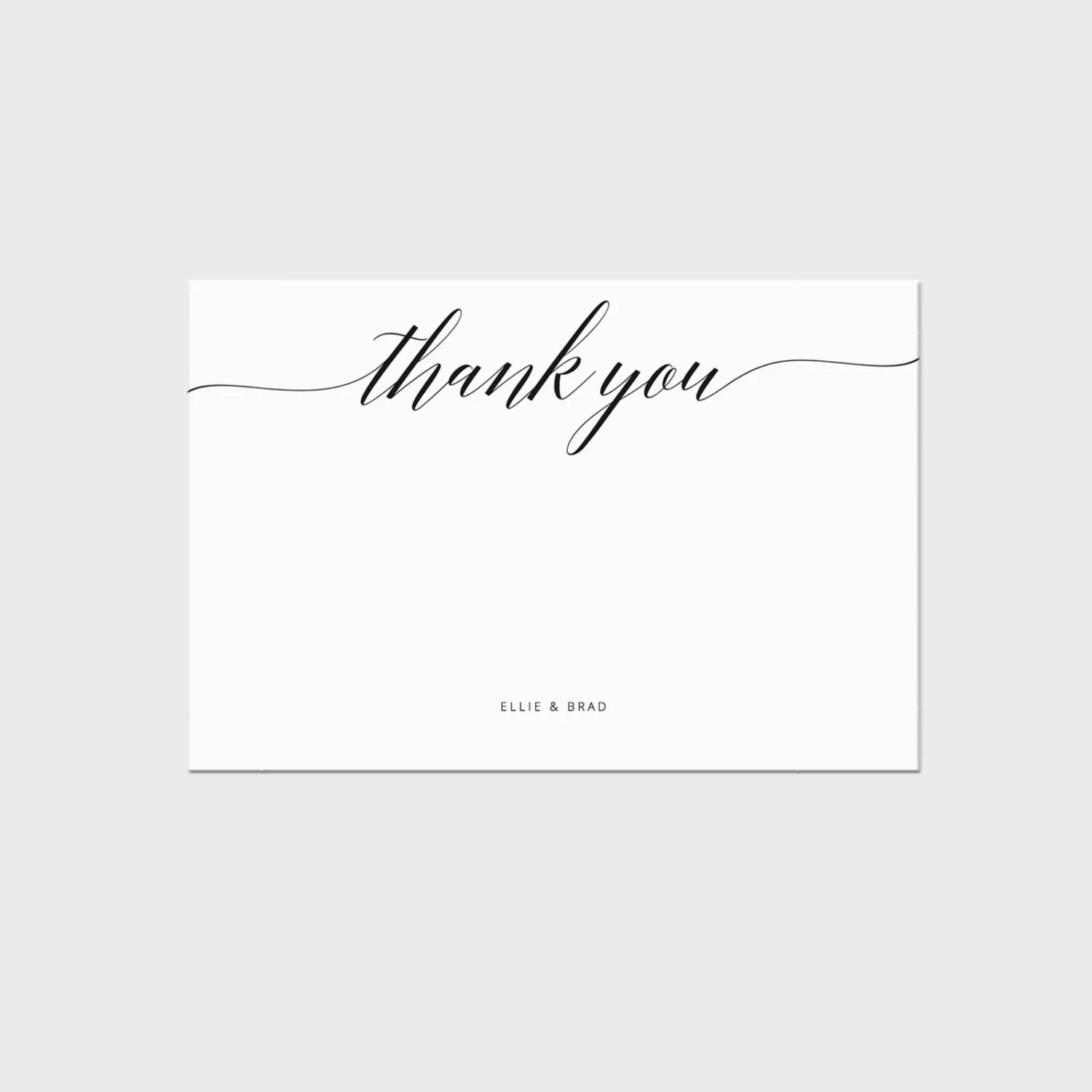 Printable Thank You Card Template