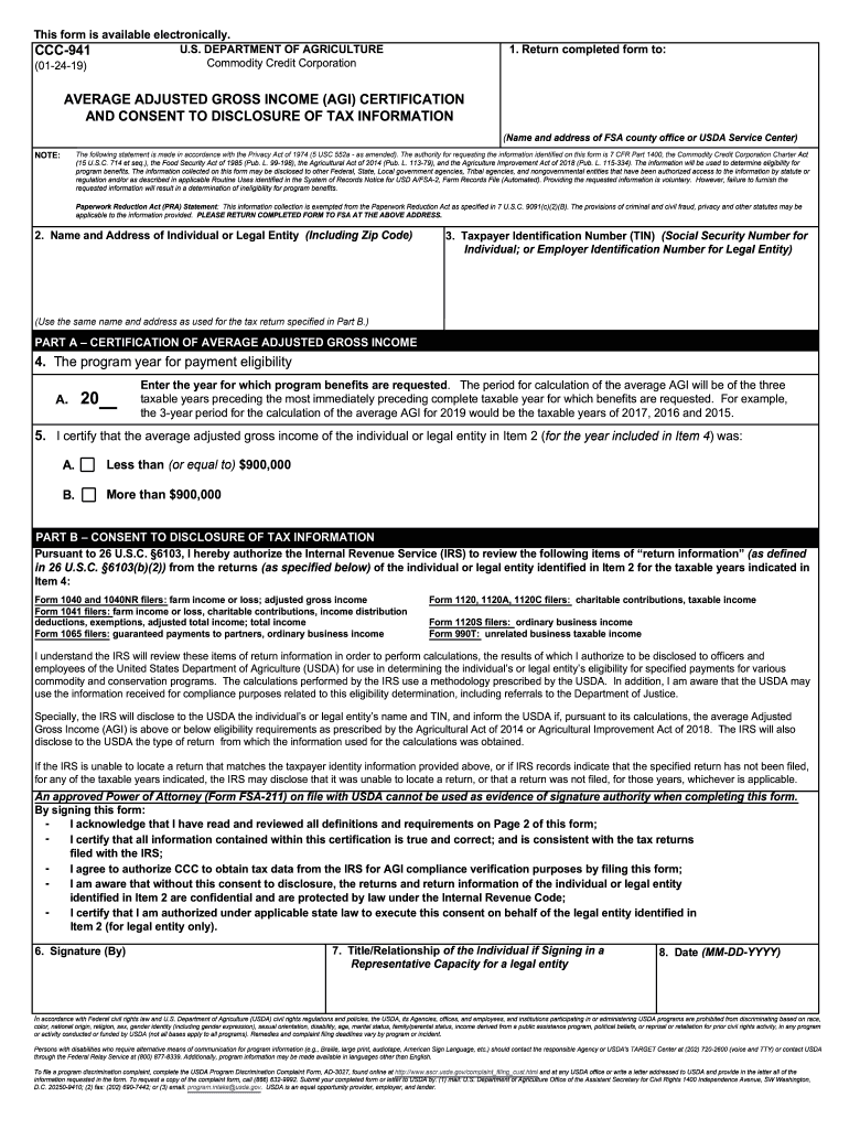 Ccc 941 Fillable Form Fill Out amp Sign Online DocHub