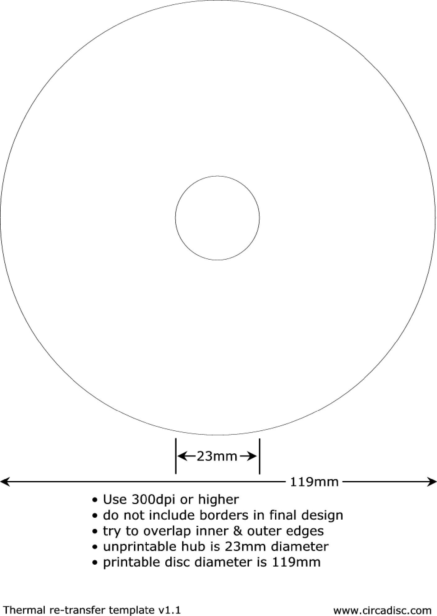 CD DVD amp Business Card CD Printing Templates From Circadisc
