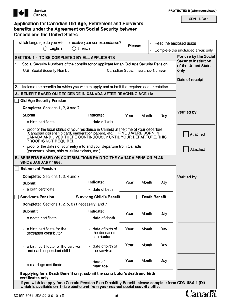 Cdn Usa 1 Form Fill Out amp Sign Online DocHub