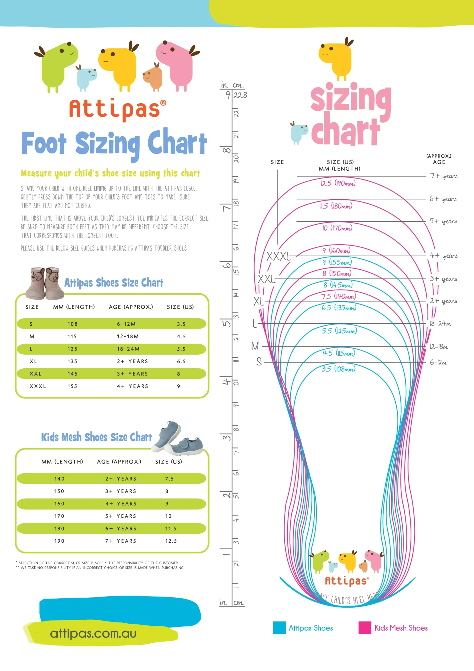 Chart Template Printable Baby Shoe Size Chart Print Foot Measure 