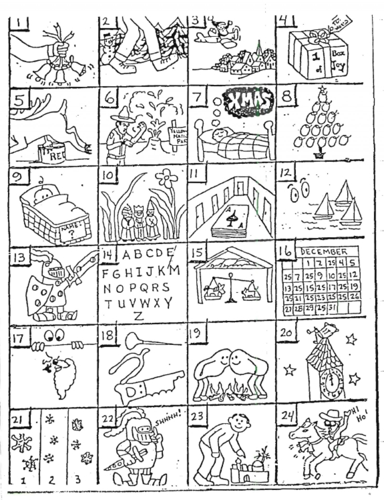 Free Printable Christmas Puzzles With Answers