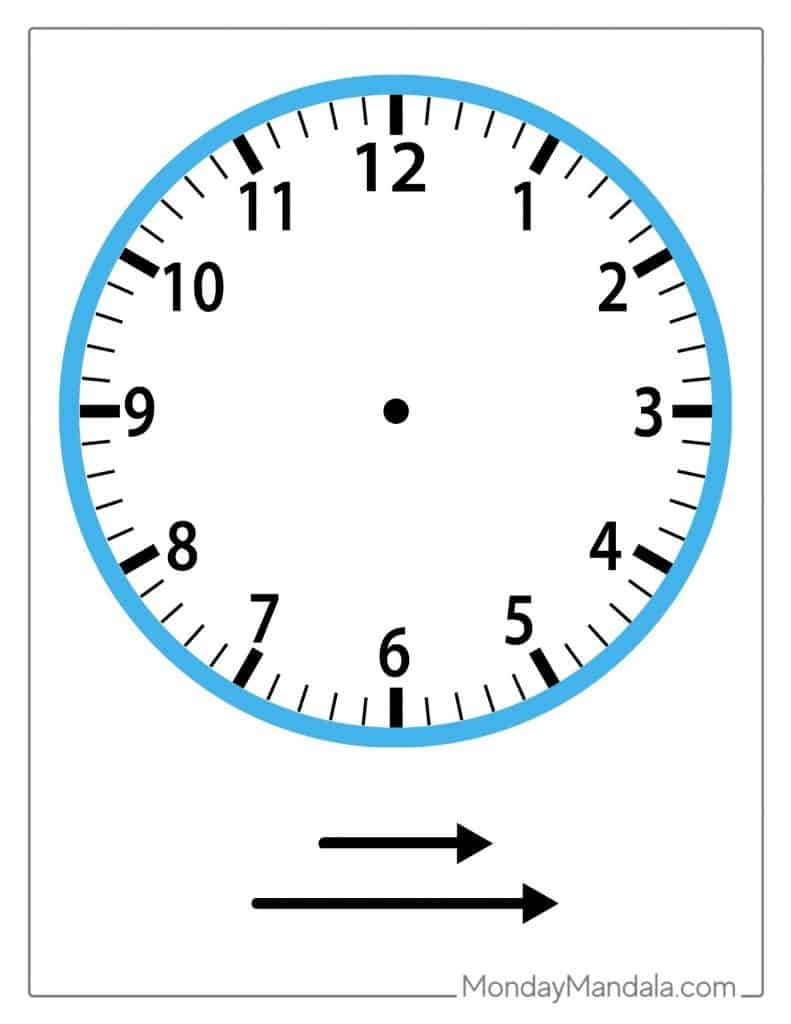 Clock Faces Images Clock Faces To Print Free Printable Clock Face 