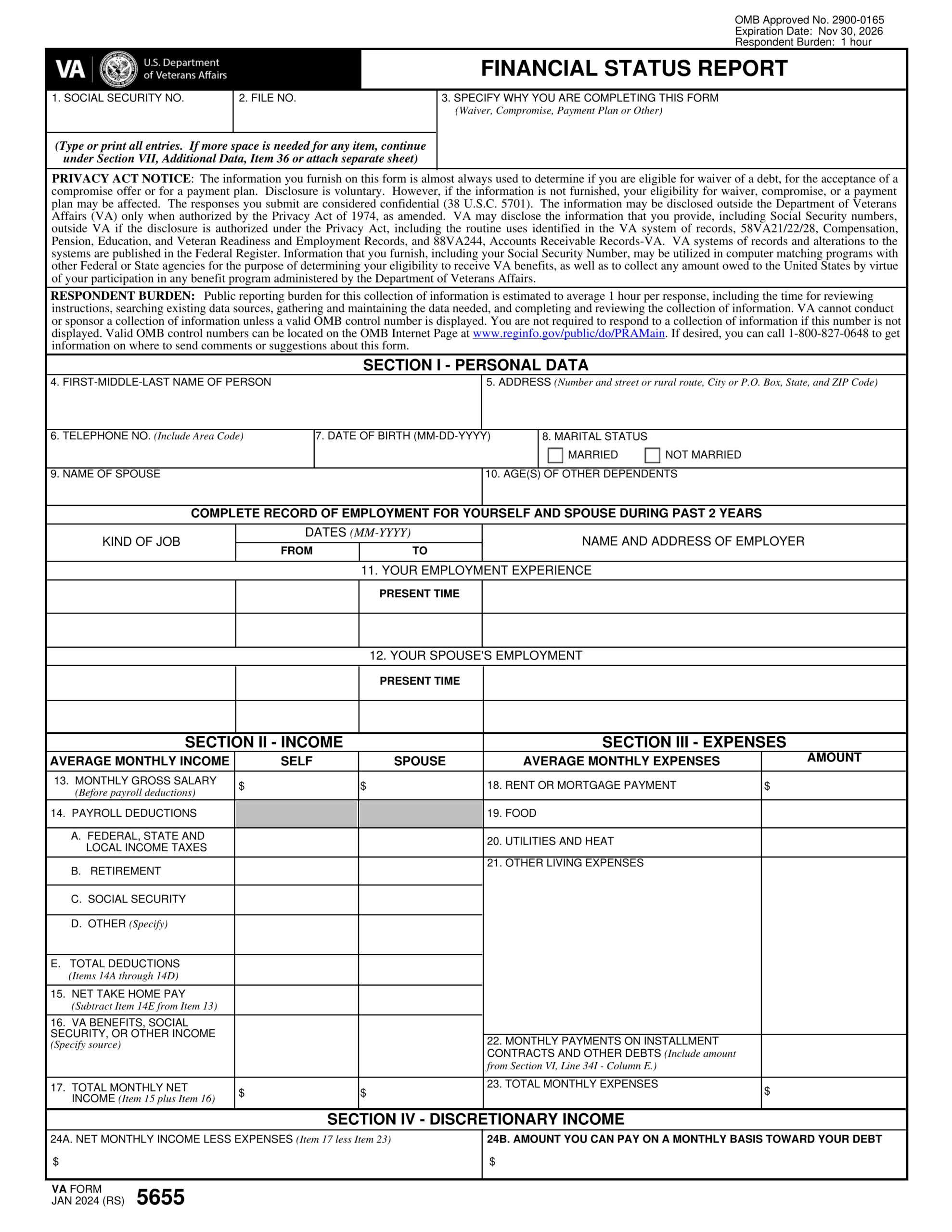 Social Security Form Cms 40b Printable