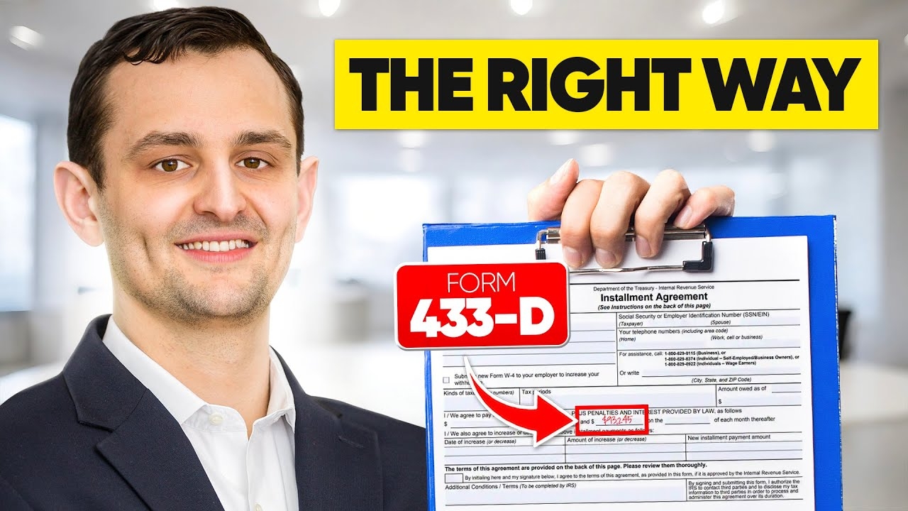 Irs Form 433 D Mailing Address