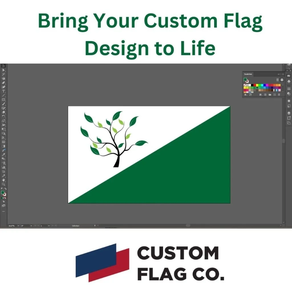 Custom Flag Design Jaws Wedge Custom Flag Design Custom Flags 