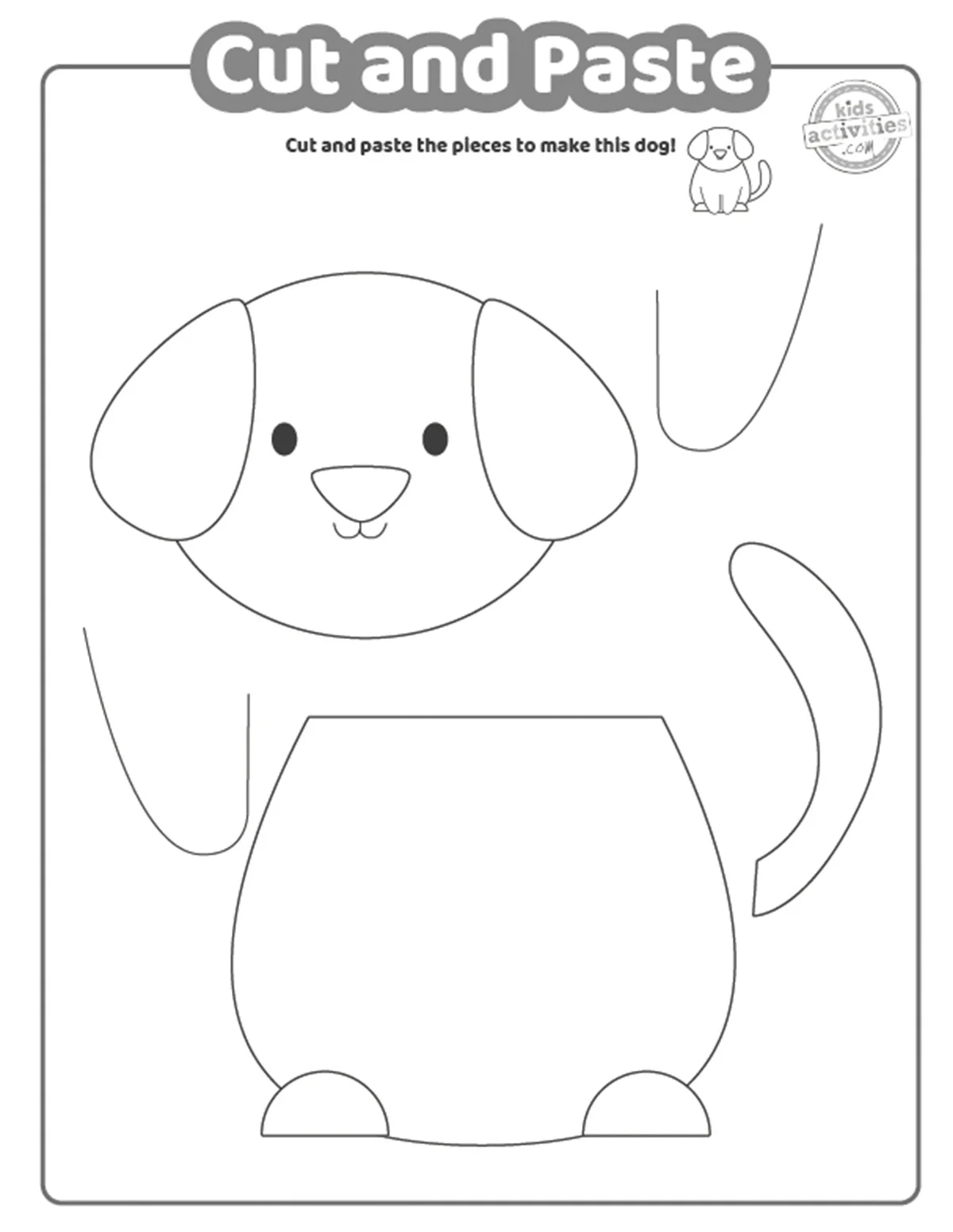 Free Printable Arts And Crafts Worksheets