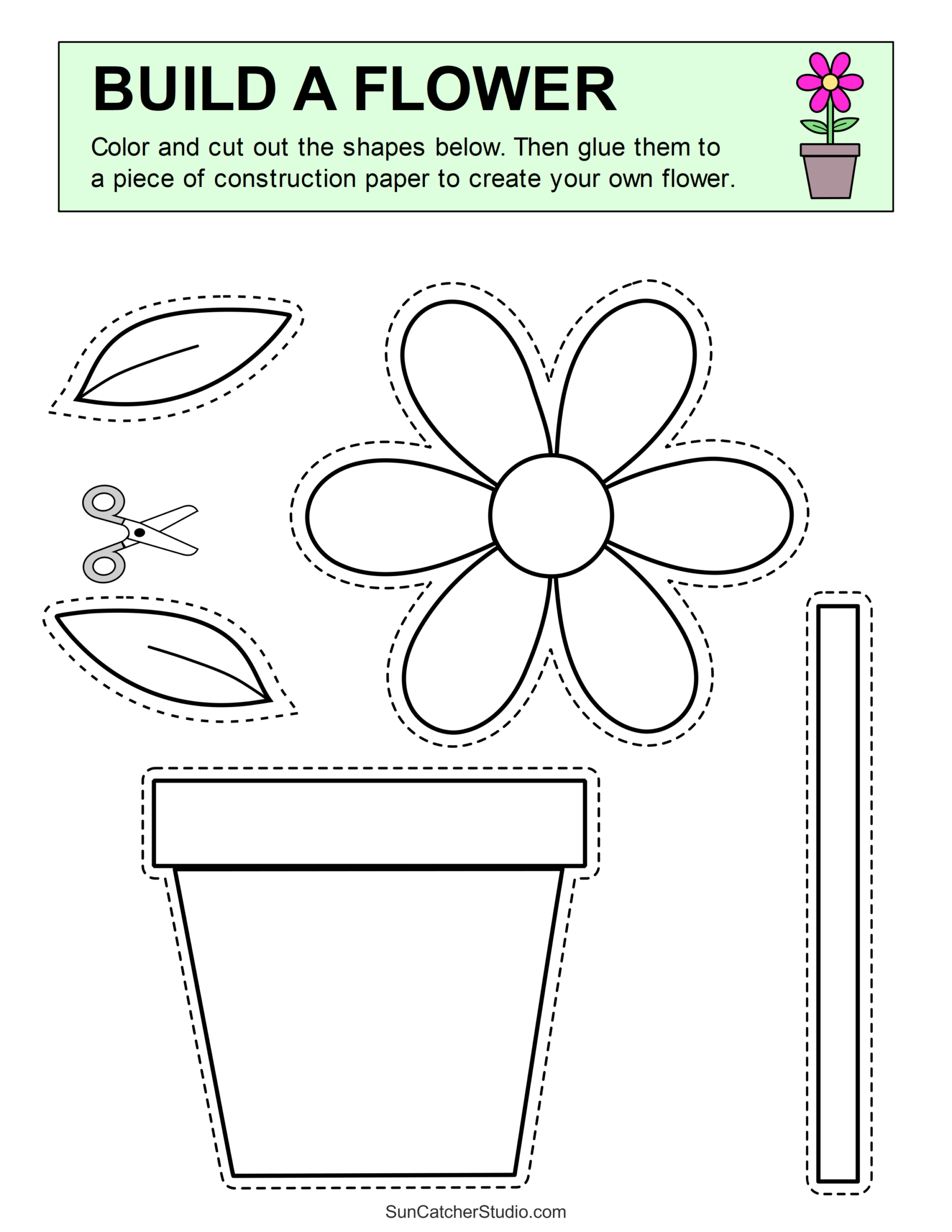 Cut And Paste Worksheets Printables