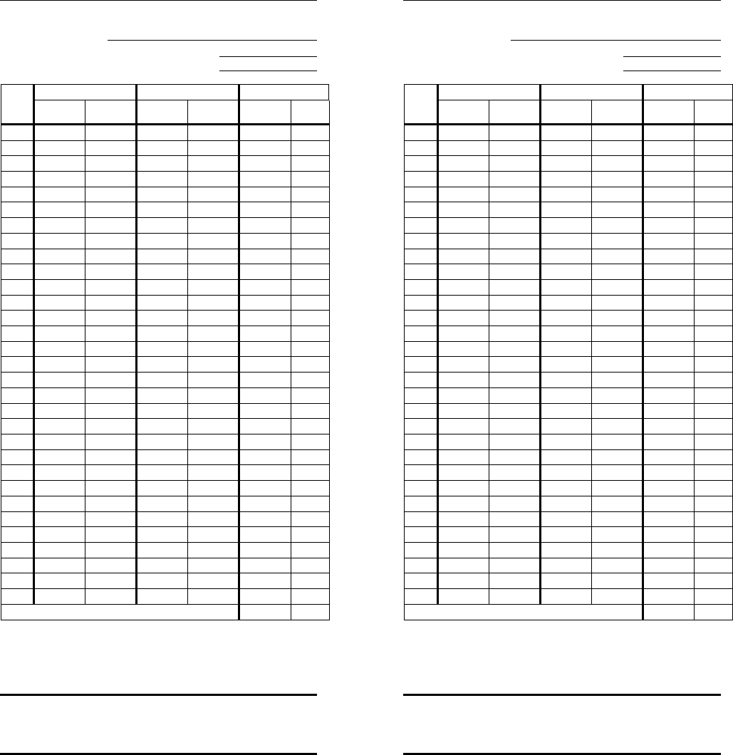 Daily Time Record Sheet In Word And Pdf Formats
