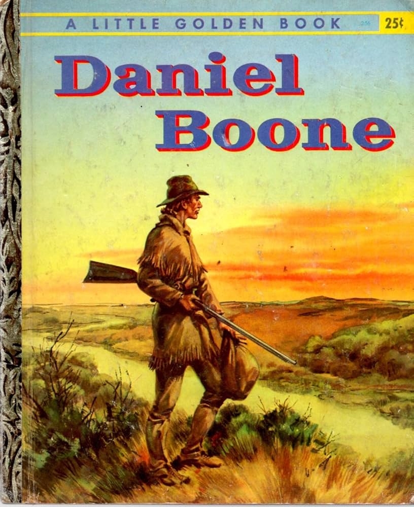Daniel Boone A Little Golden Book Irwin Shapiro Miriam Story 