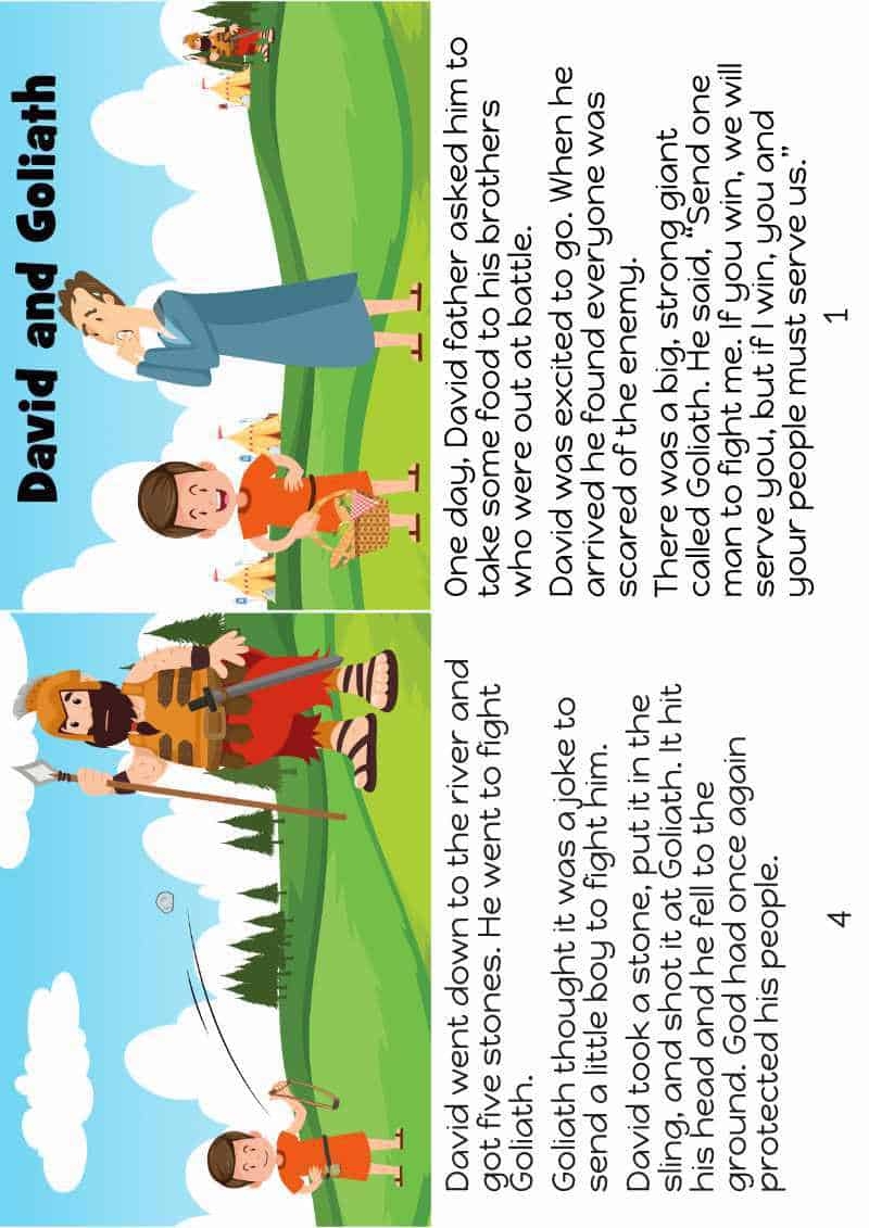 David And Goliath Bible Lessons For Kids Trueway Kids